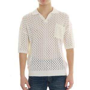 POLO TRAFORATA PANNA